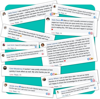 DEOS Internal Deodorant Supplement